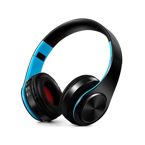 Foldable Original Wireless Headsets Bluetooth Headphones Stereo Sound Earphones with Mic and SD card slot