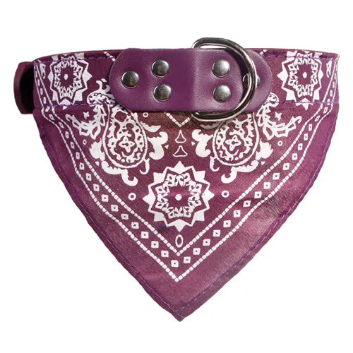 Adjustable Dog Bandana Collar