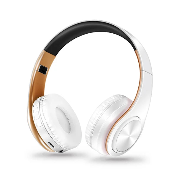 Foldable Original Wireless Headsets Bluetooth Headphones Stereo Sound Earphones with Mic and SD card slot
