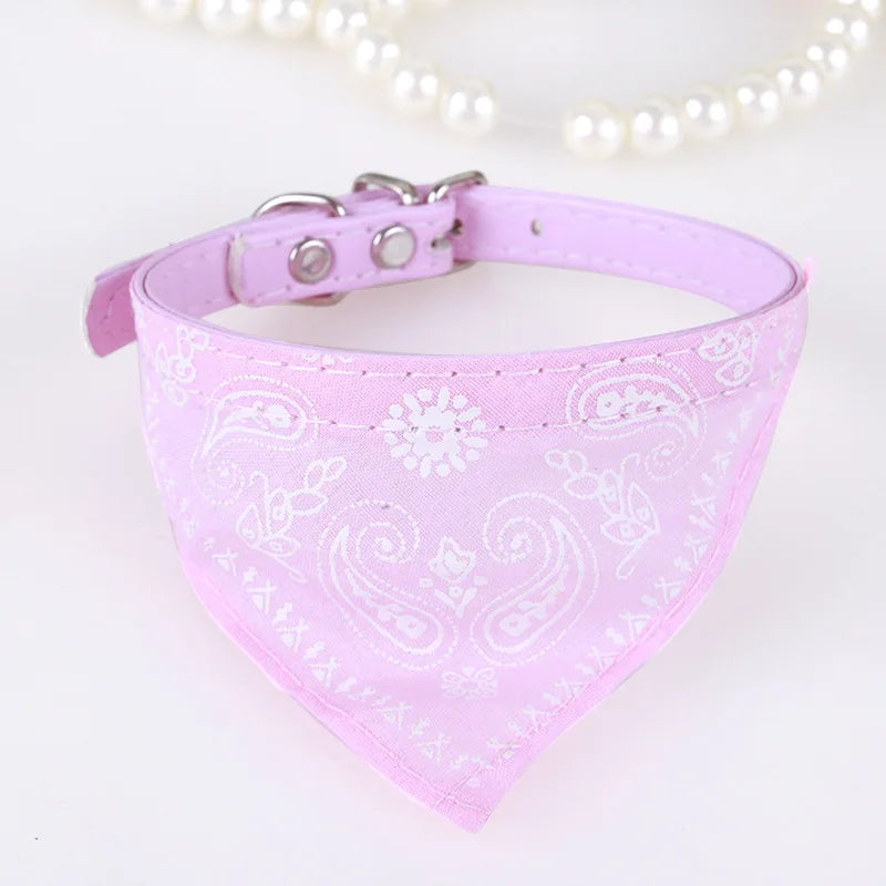 Adjustable Dog Bandana Collar