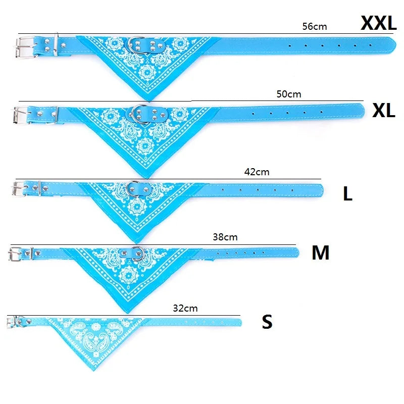 Adjustable Dog Bandana Collar