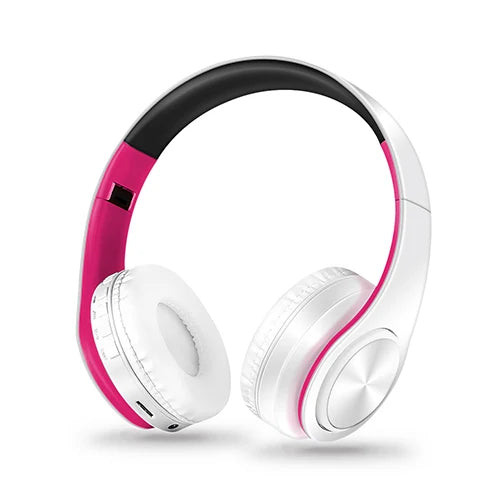 Foldable Original Wireless Headsets Bluetooth Headphones Stereo Sound Earphones with Mic and SD card slot