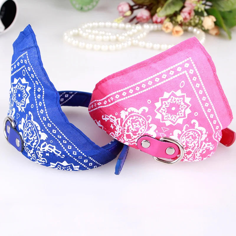 Adjustable Dog Bandana Collar