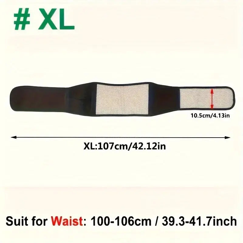 Magnetic Self-Heating Lumbar Support Belt