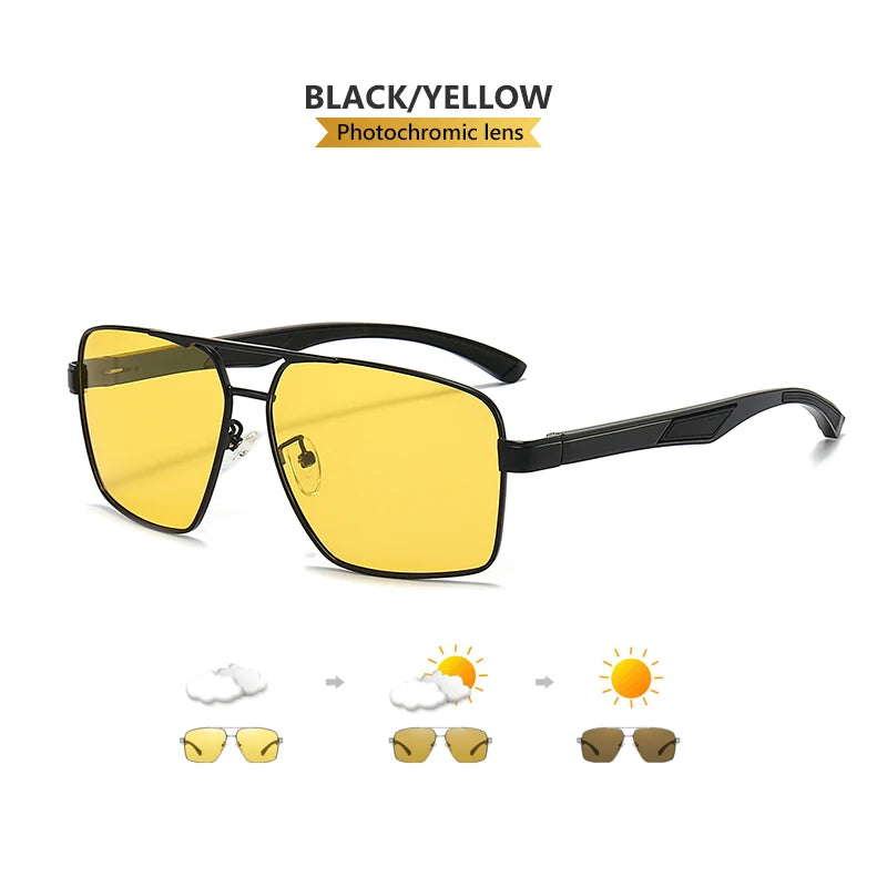 Polarized Photochromic Driving Sunglasses