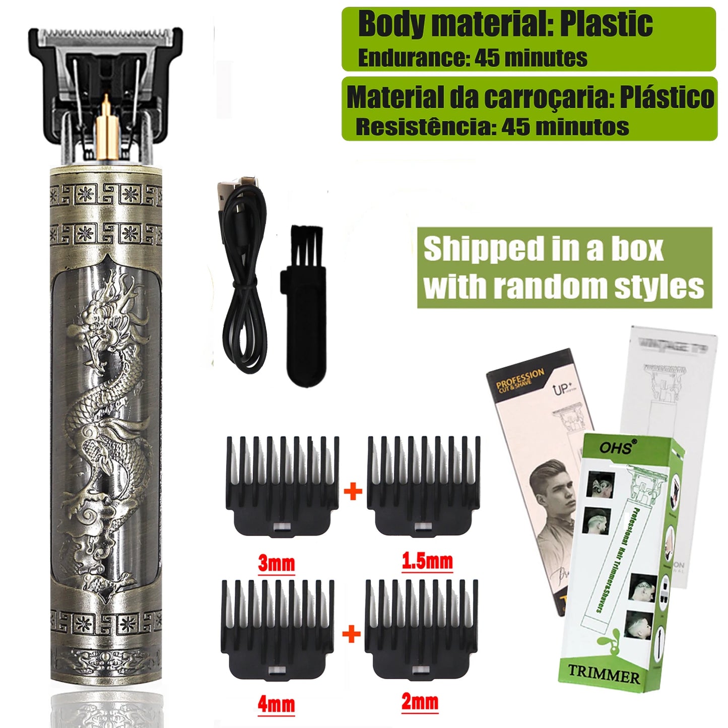 Professional T9 Hair and Beard Trimmer