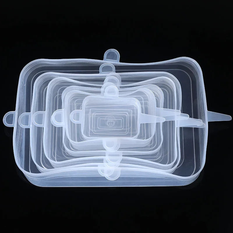 Reusable Silicone Stretch Lids for Bowls
