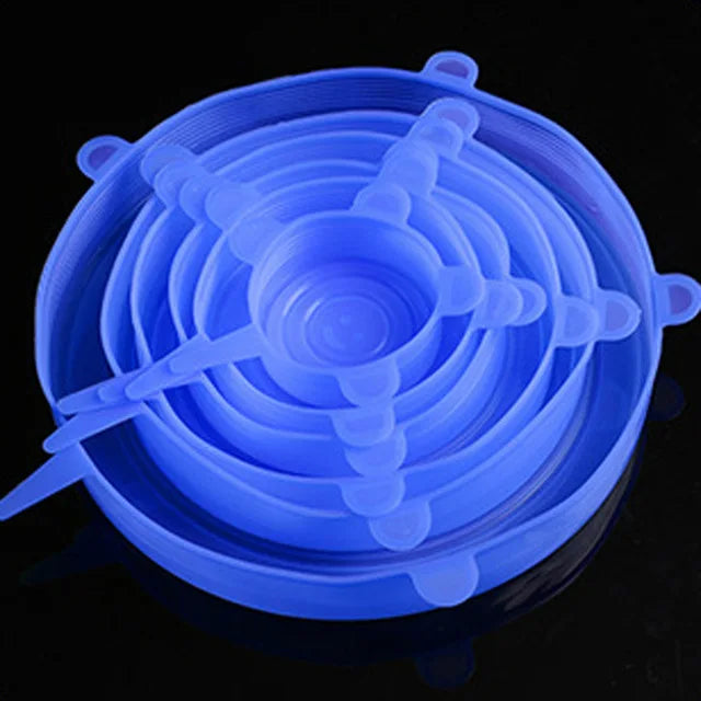 Reusable Silicone Stretch Lids for Bowls