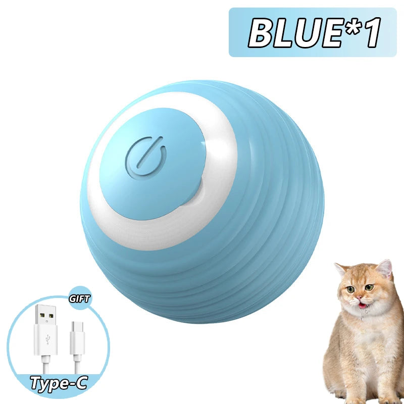 Pelota interactiva para gatos