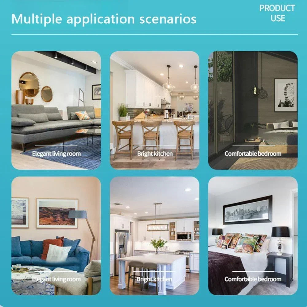 New Upgrade 2025 Smart 3 in 1 Ceiling Fan with Remote Control Fan Lights