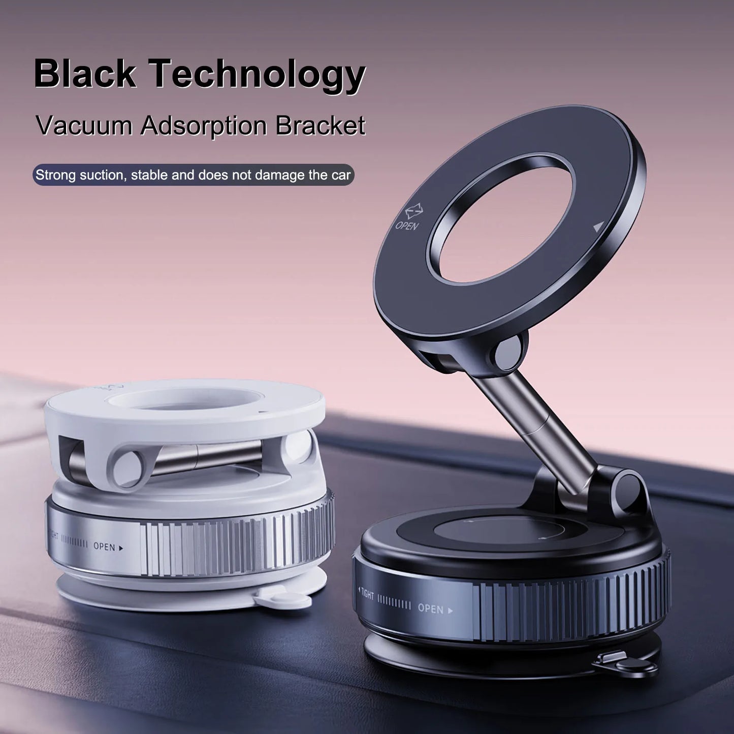 360° Magnetic Car Phone Mount Holder