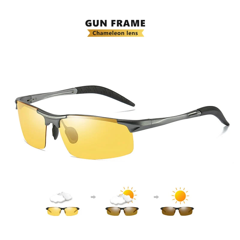 Top Anti-glare Day Night Vision For Driving, Polarized, Photochromic