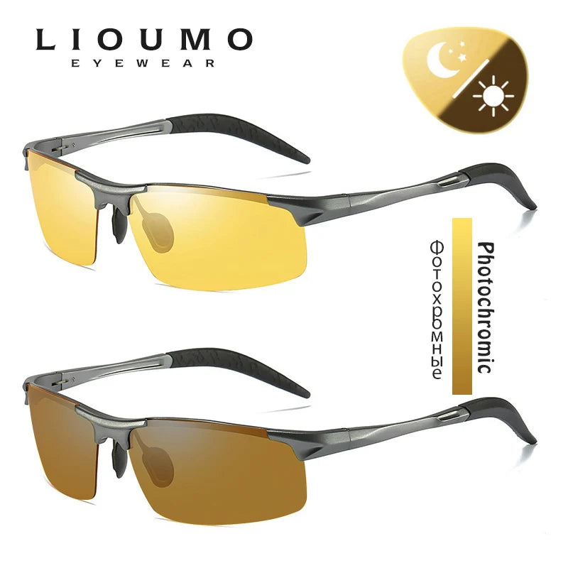 Top Anti-glare Day Night Vision For Driving, Polarized, Photochromic