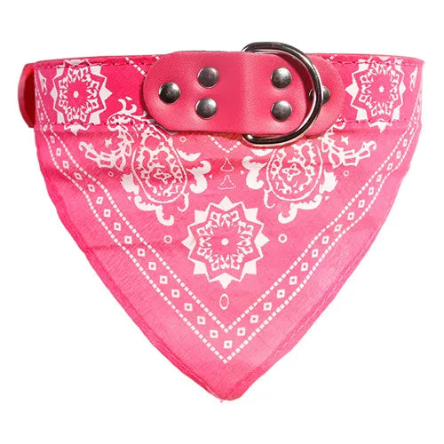 Adjustable Dog Bandana Collar