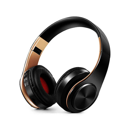 Foldable Original Wireless Headsets Bluetooth Headphones Stereo Sound Earphones with Mic and SD card slot