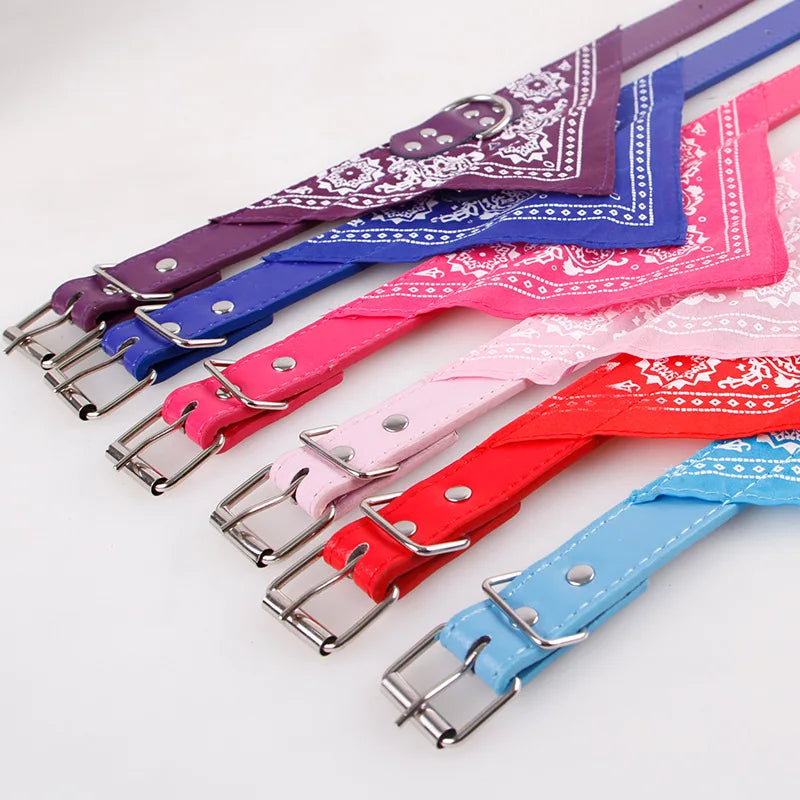 Adjustable Dog Bandana Collar
