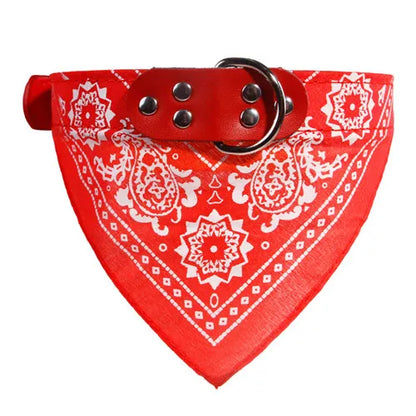 Adjustable Dog Bandana Collar