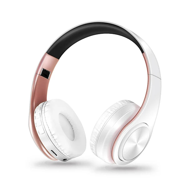 Foldable Original Wireless Headsets Bluetooth Headphones Stereo Sound Earphones with Mic and SD card slot