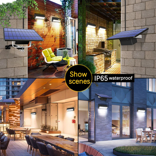 Indoor Outdoor Solar Powered Pendant Light