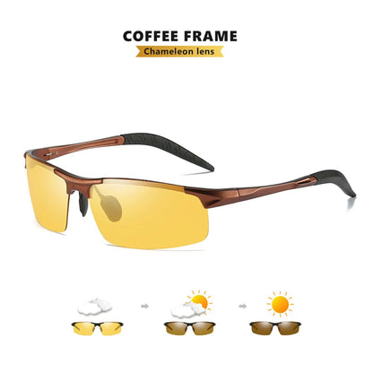 Top Anti-glare Day Night Vision For Driving, Polarized, Photochromic