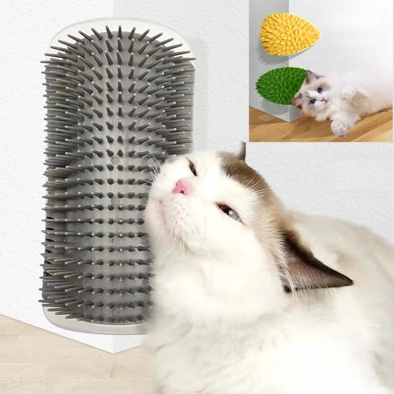 Cat scratcher, cat massager, cat hair remover brush
