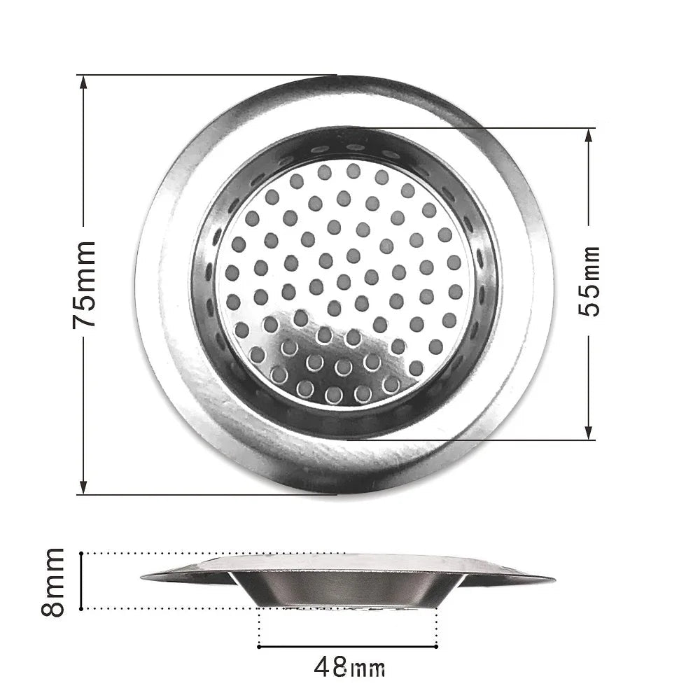 Sink Grid Filter Stainless Steel Drain