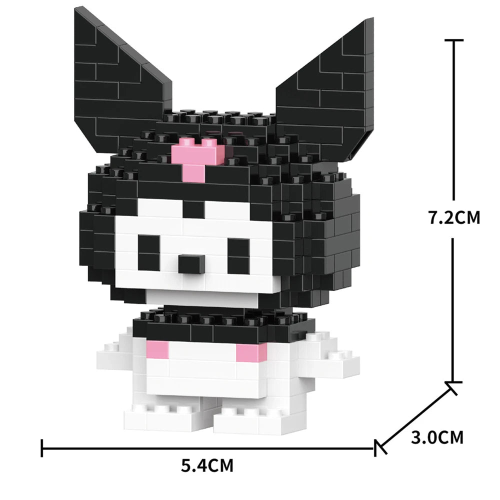 Cute Cinnamoroll DIY Block Toy Gift