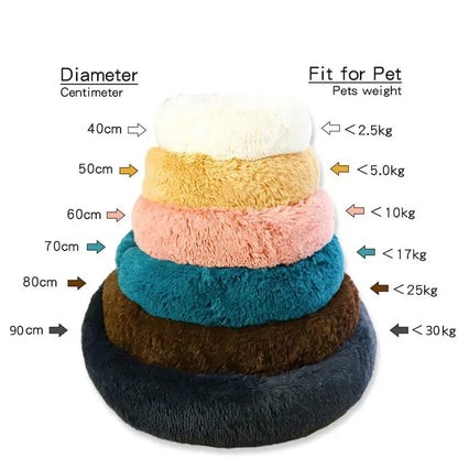 Super Soft Pet Cat Bed Plush Full Size Washable