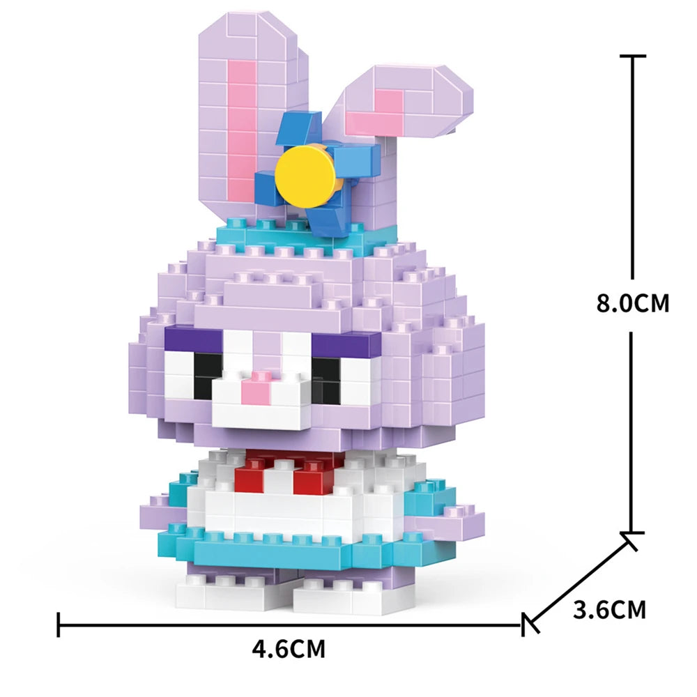 Cute Cinnamoroll DIY Block Toy Gift