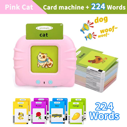 Early Education Flash Card Machine – Interactive Learning for Kids