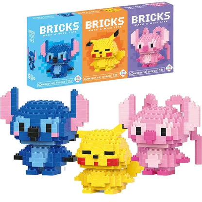 Cartoon Building Block Toys for Kids