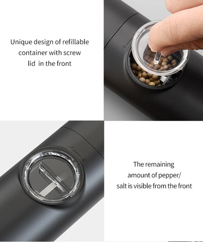 Electric Mill Pepper And Salt Grinder