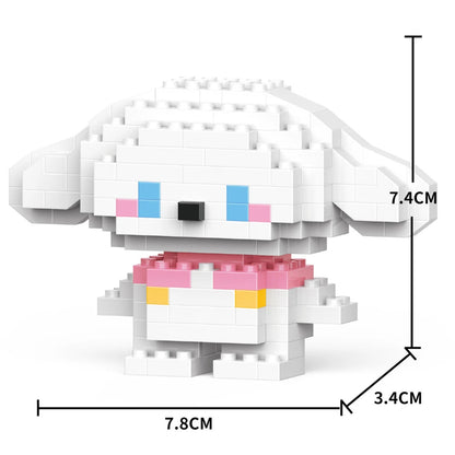 Cute Cinnamoroll DIY Block Toy Gift