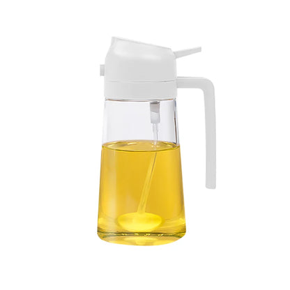 2-in-1 Oil Sprayer Dispenser Bottle