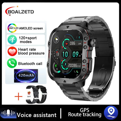 Waterproof Smartwatch with Health Monitoring