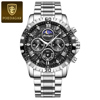 Luxury Stainless Steel Quartz Watch