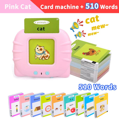 Early Education Flash Card Machine – Interactive Learning for Kids