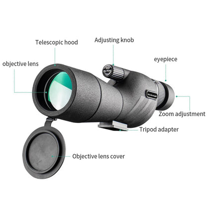 25-75x60 HD Spotting Scope Monocular