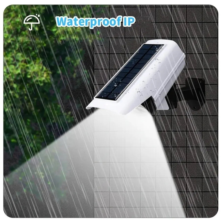 Outdoor Motion Sensor Solar Lights Security Camera for Porch Garden Patio