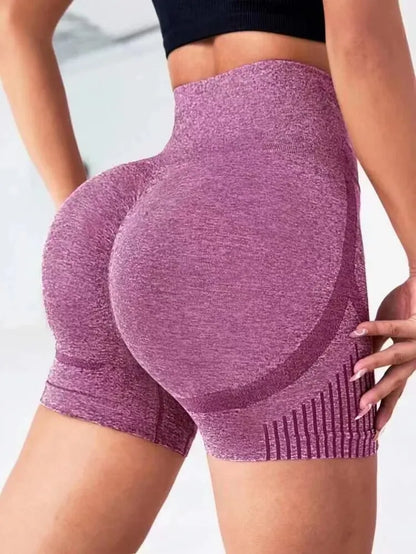 Women’s Fitness High Waist Gym Shorts