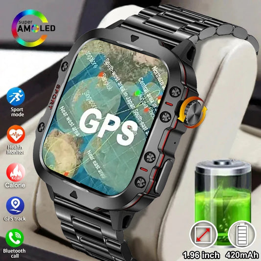 Waterproof Smartwatch with Health Monitoring