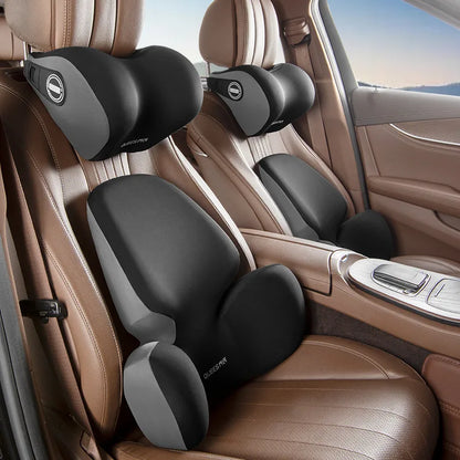 Update Car Lumbar Support Pillow Auto Neck Pillow Universal Vehicle Cushion
