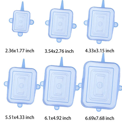 Reusable Silicone Stretch Lids for Bowls
