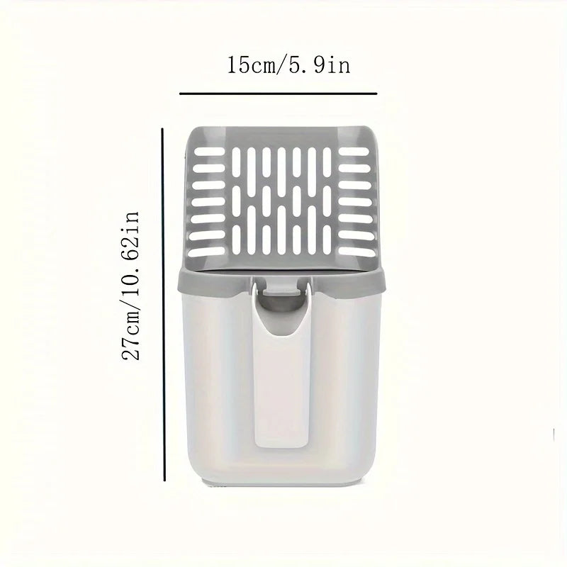 Cat Litter Scoop with Waste Bag Holder