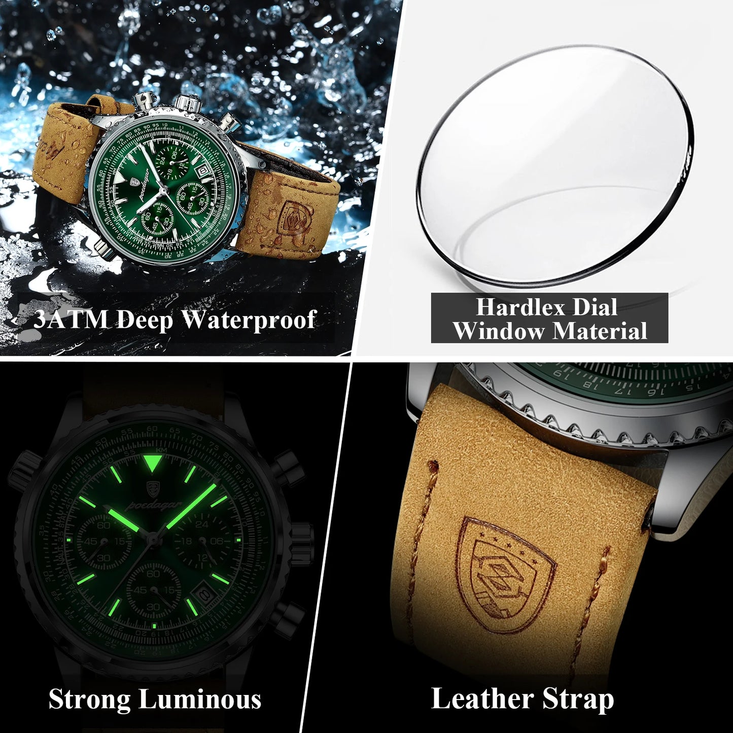 Timeless Elegance – Classic Quartz Wristwatch