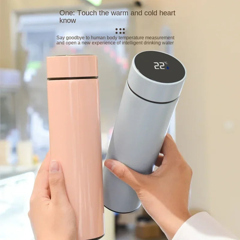 304 stainless steel thermos cup smart display vacuum water cup