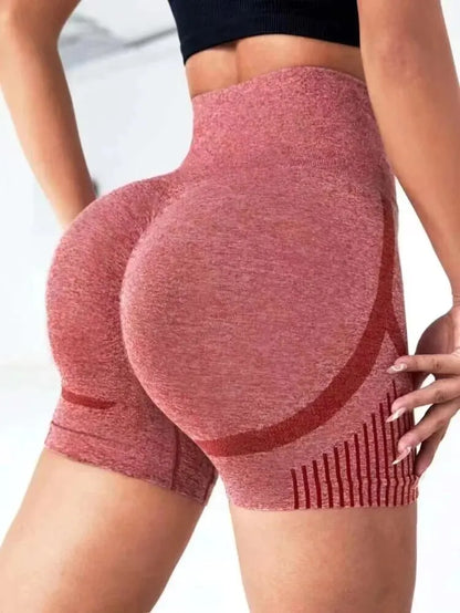 Women’s Fitness High Waist Gym Shorts