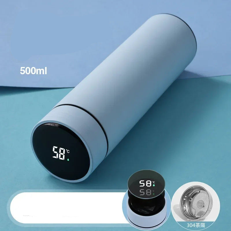 304 stainless steel thermos cup smart display vacuum water cup