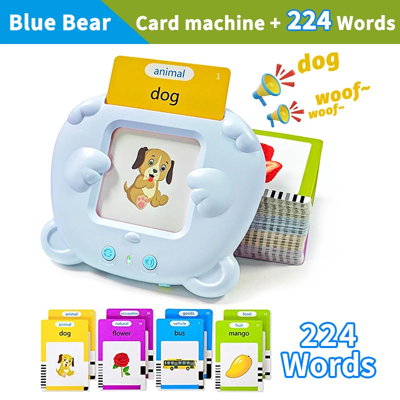 Early Education Flash Card Machine – Interactive Learning for Kids
