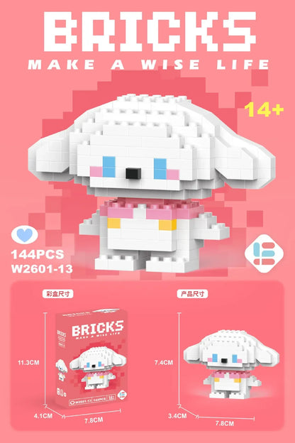 Cartoon Building Block Toys for Kids